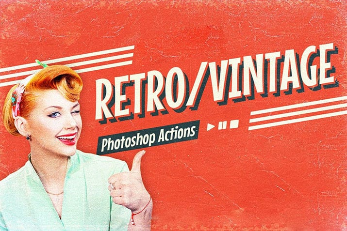 Vintage Film Photoshop Actions