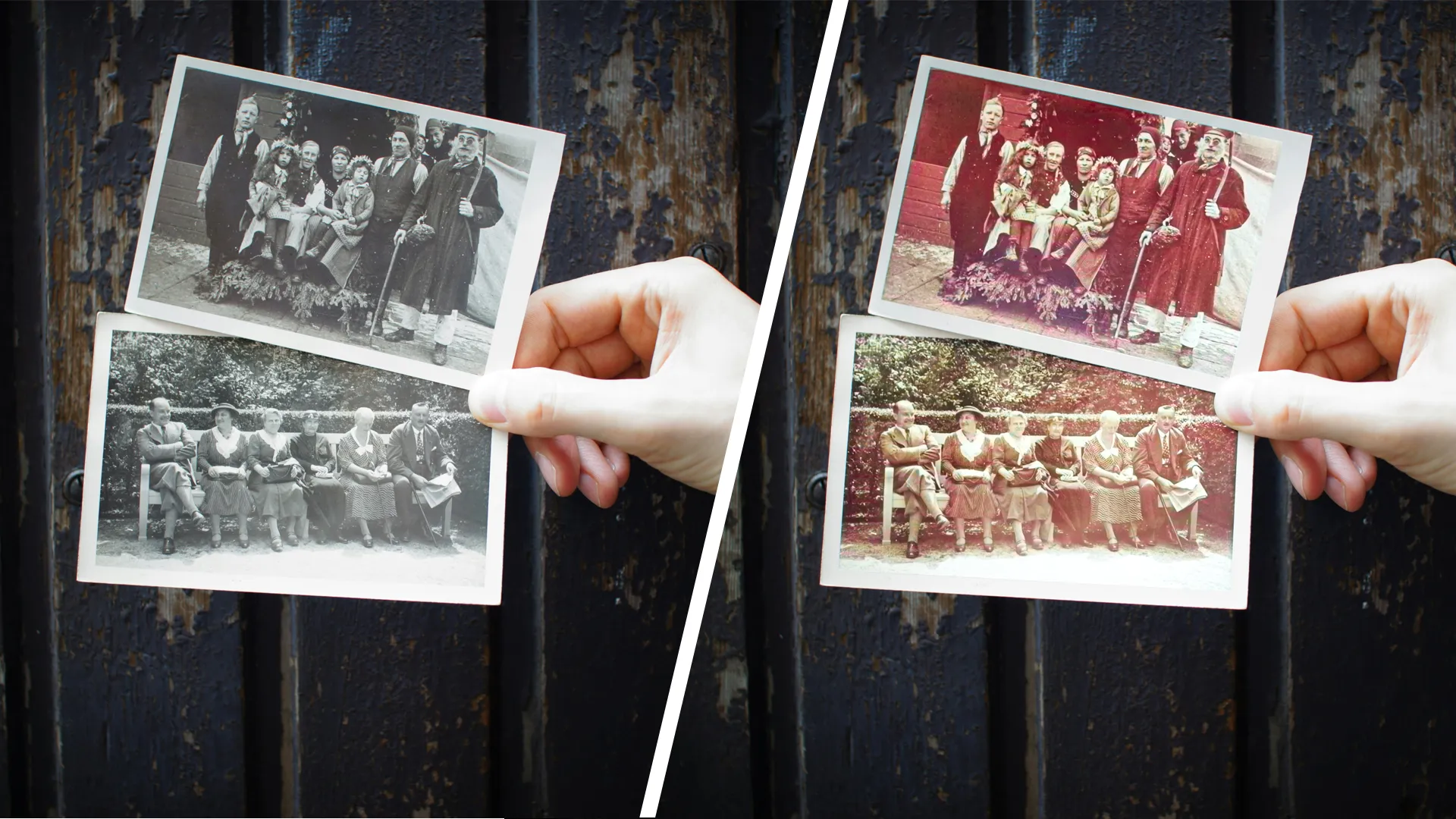 Photo restoration service