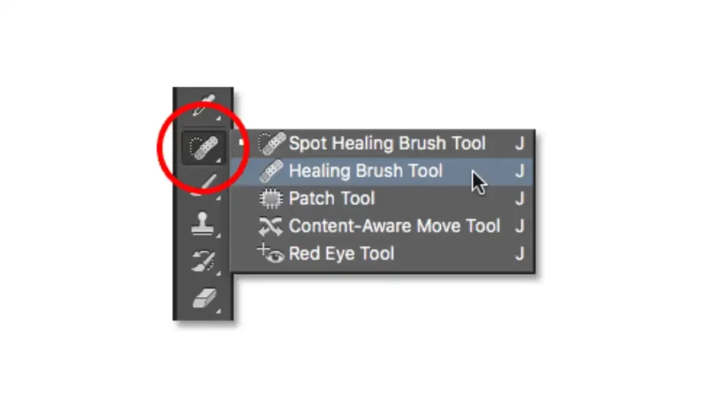 Tools Used for Wrinkle Removal in Photoshop