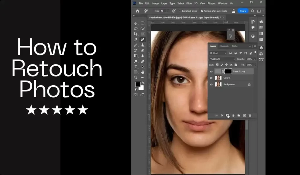how to retouch photos
