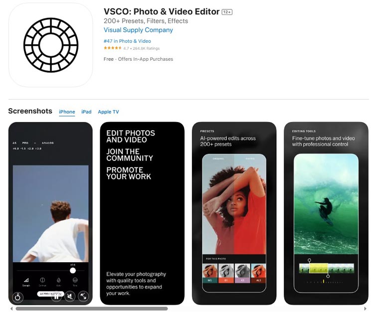 VSCO Photo & Video Editor