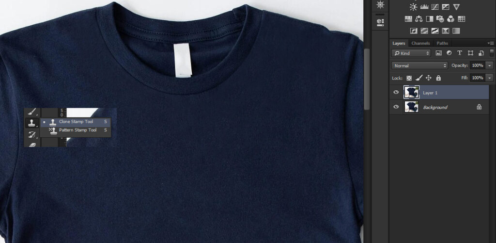 Photoshop Clone Stamp Tool