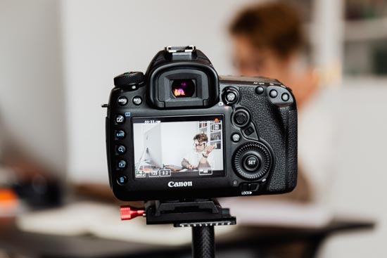 Articulating or Tilting LCD Screen